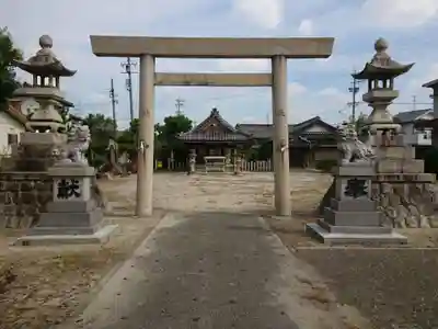 神明社（善進町）の鳥居