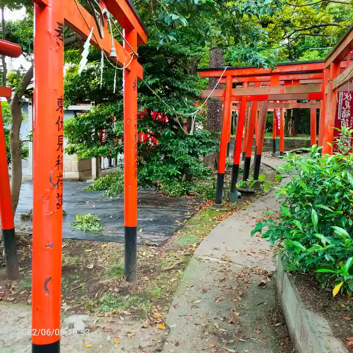 東伏見稲荷神社の鳥居
