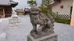 栗橋八坂神社の狛犬