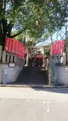 笠䅣稲荷神社の鳥居