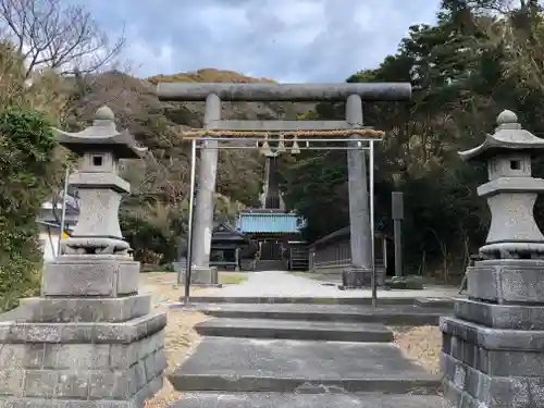 洲崎神社の鳥居