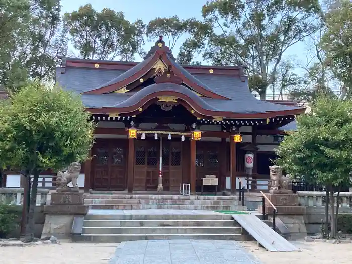 敏馬神社の本殿