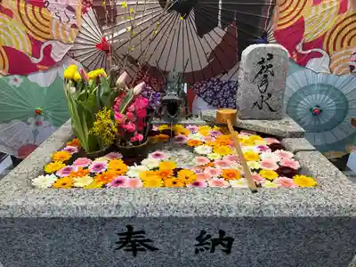 札幌諏訪神社の手水舎