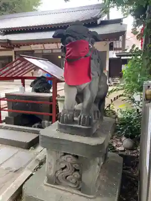 王子稲荷神社の狛犬