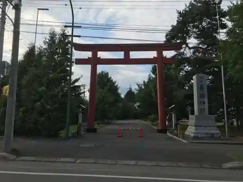 美瑛神社の鳥居