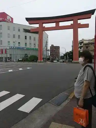 豊國神社の鳥居