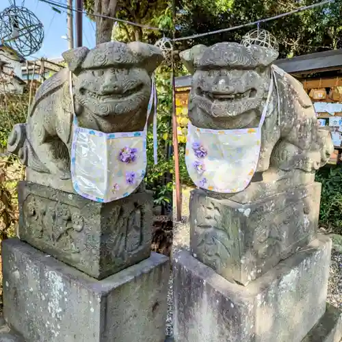 菊田神社の狛犬