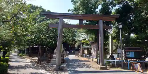 荏原神社の鳥居