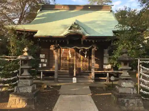 有鹿神社の本殿・本堂