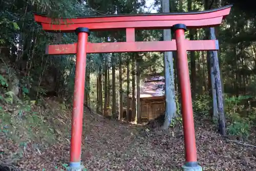 乙宿禰神社の鳥居