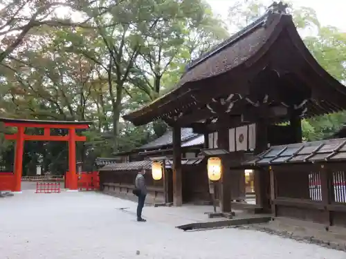 河合神社（鴨川合坐小社宅神社）の山門・神門