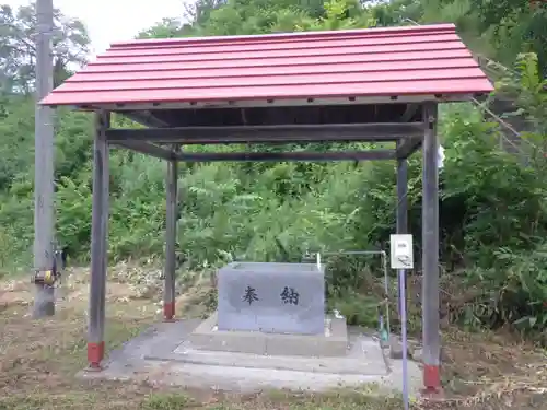 若佐神社の手水