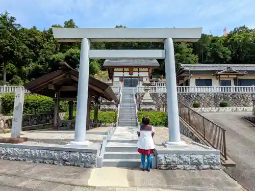 神明社（田籾町）の鳥居