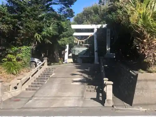 白羽神社の鳥居