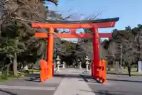 諏訪神社の鳥居