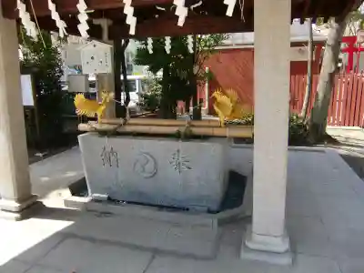 富岡八幡宮の手水舎