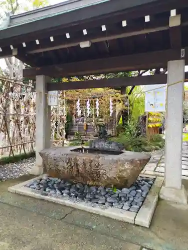 菊田神社の手水舎