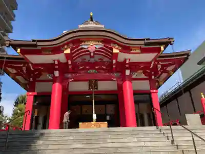 成子天神社の本殿・本堂