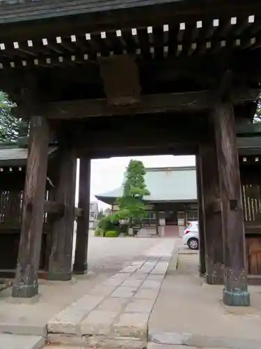 長徳寺の山門