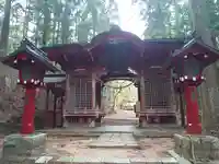 秋葉寺の山門・神門