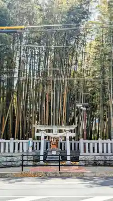 不知森神社の鳥居