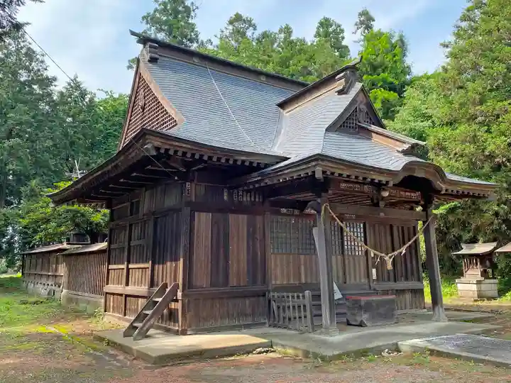 阿波山上神社の本殿・本堂