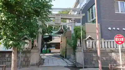 小野照崎神社の鳥居