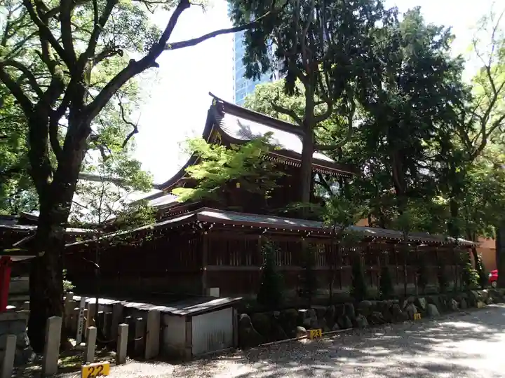 若宮八幡社の本殿・本堂