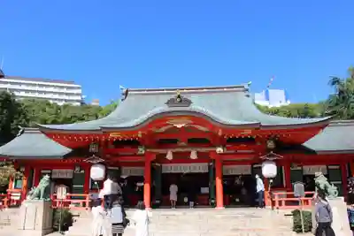生田神社の本殿・本堂