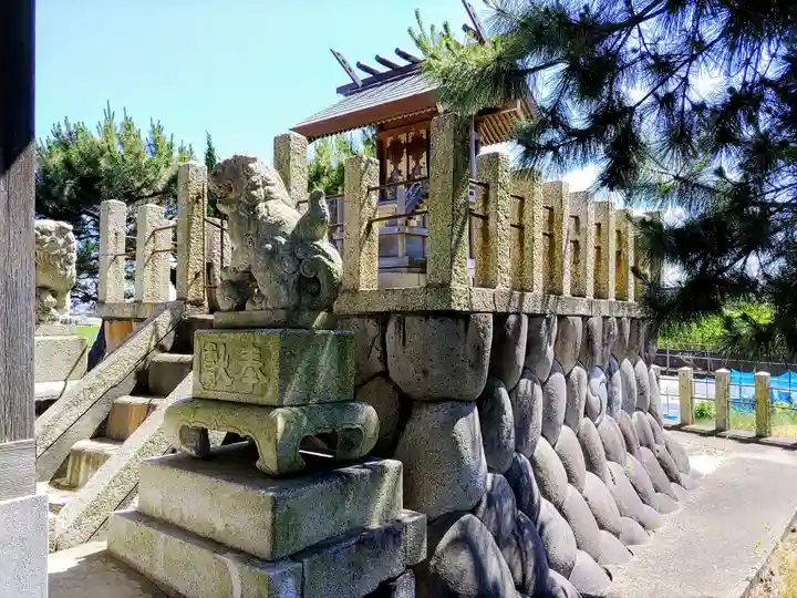 神明社(狐地)の本殿・本堂