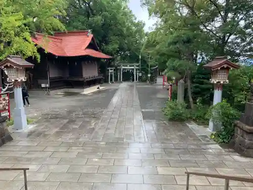 多摩川浅間神社の景色