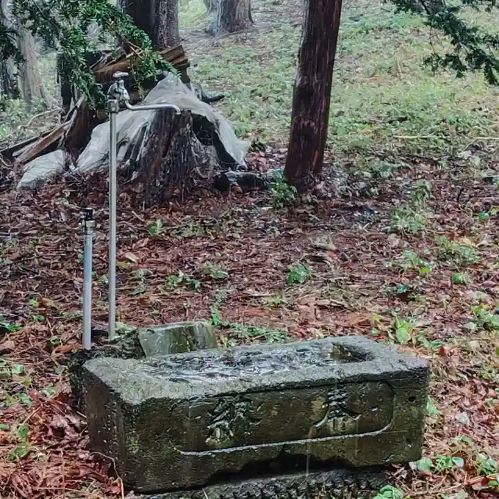 幌内神社の手水舎
