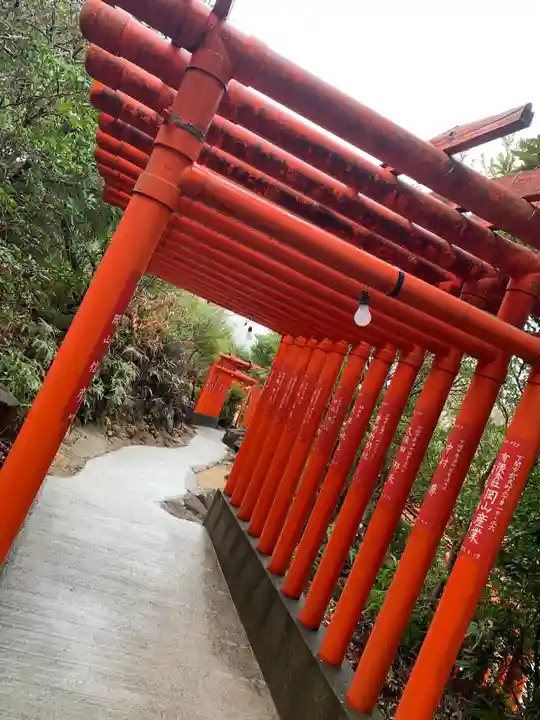 福徳稲荷神社の鳥居