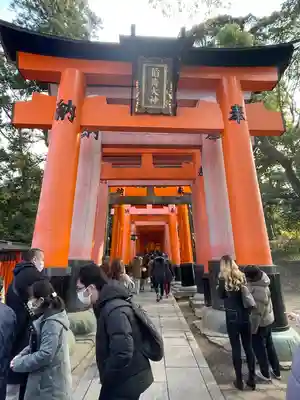 伏見稲荷大社の鳥居
