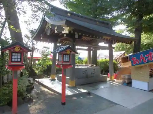 鈴鹿明神社の手水舎
