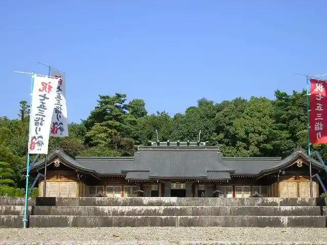 山口縣護國神社の本殿・本堂