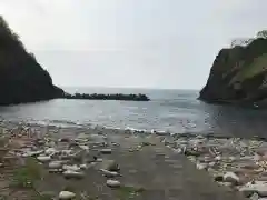 白鹿松神社の周辺