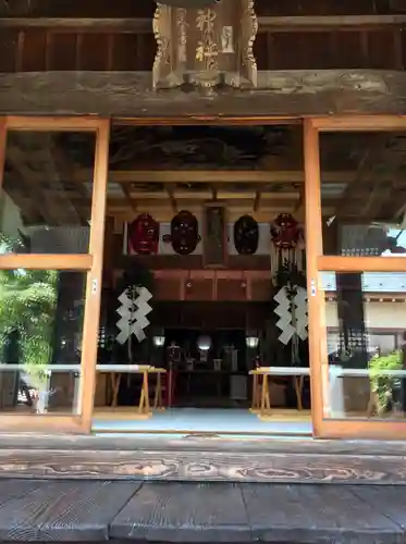 大鏑神社の本殿・本堂