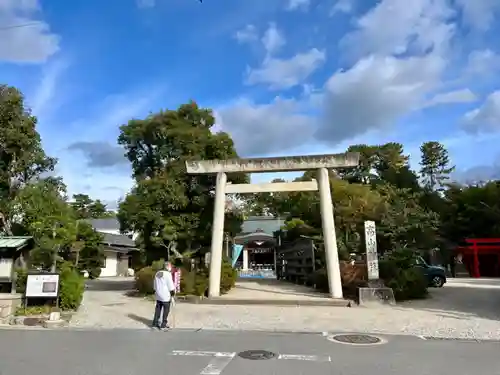 高山神社の鳥居