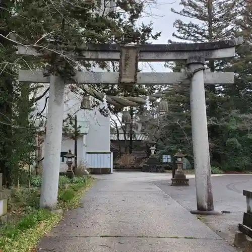 須須神社の鳥居