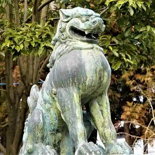 神炊館神社 ⁂奥州須賀川総鎮守⁂の狛犬