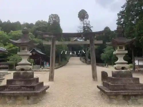 八幡神社（妻木）の鳥居