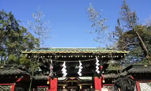 根津神社の山門・神門