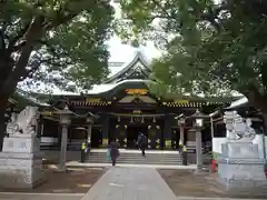 穴八幡宮の本殿