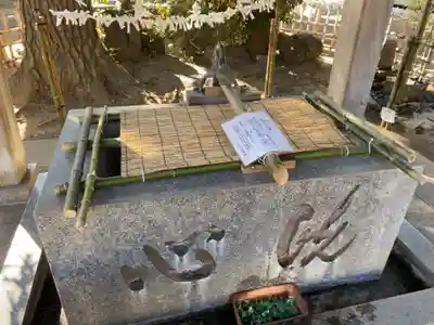 平塚三嶋神社の手水舎