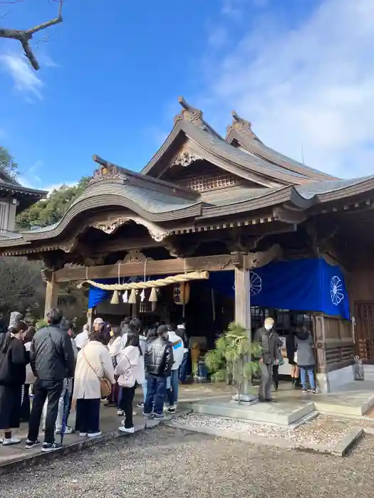 高津柿本神社の本殿