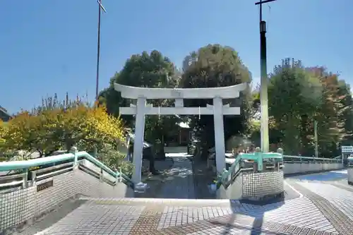 町田天満宮の鳥居