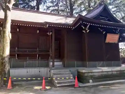 川口神社の本殿・本堂