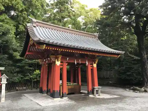 鶴岡八幡宮の手水舎