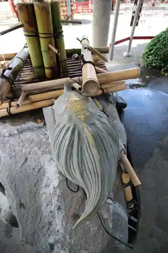 亀戸天神社の手水舎